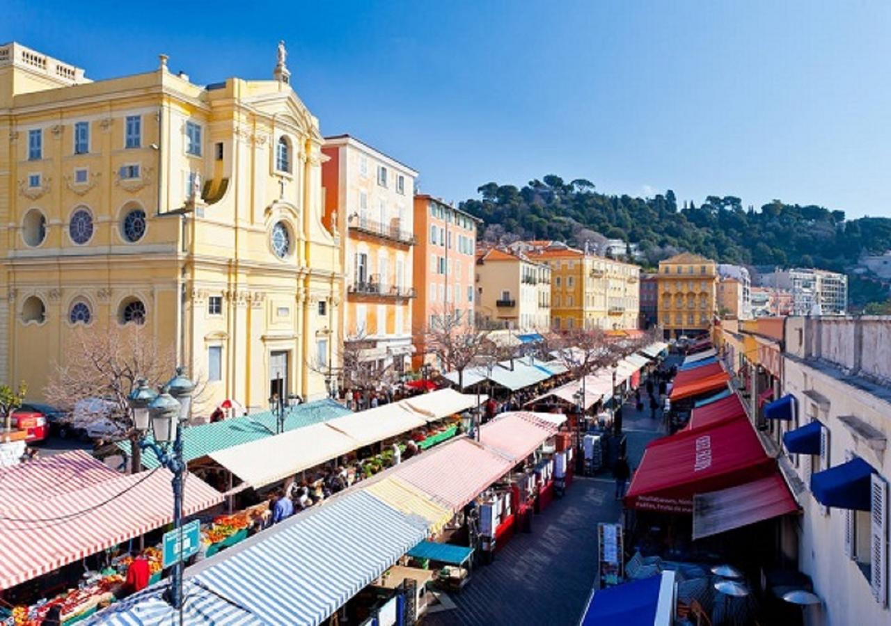 Grand H -f2, Face Vieux- Nice, Terrasse, Ascenseur, Climatisation, Terrace - Center Apartment Nizza