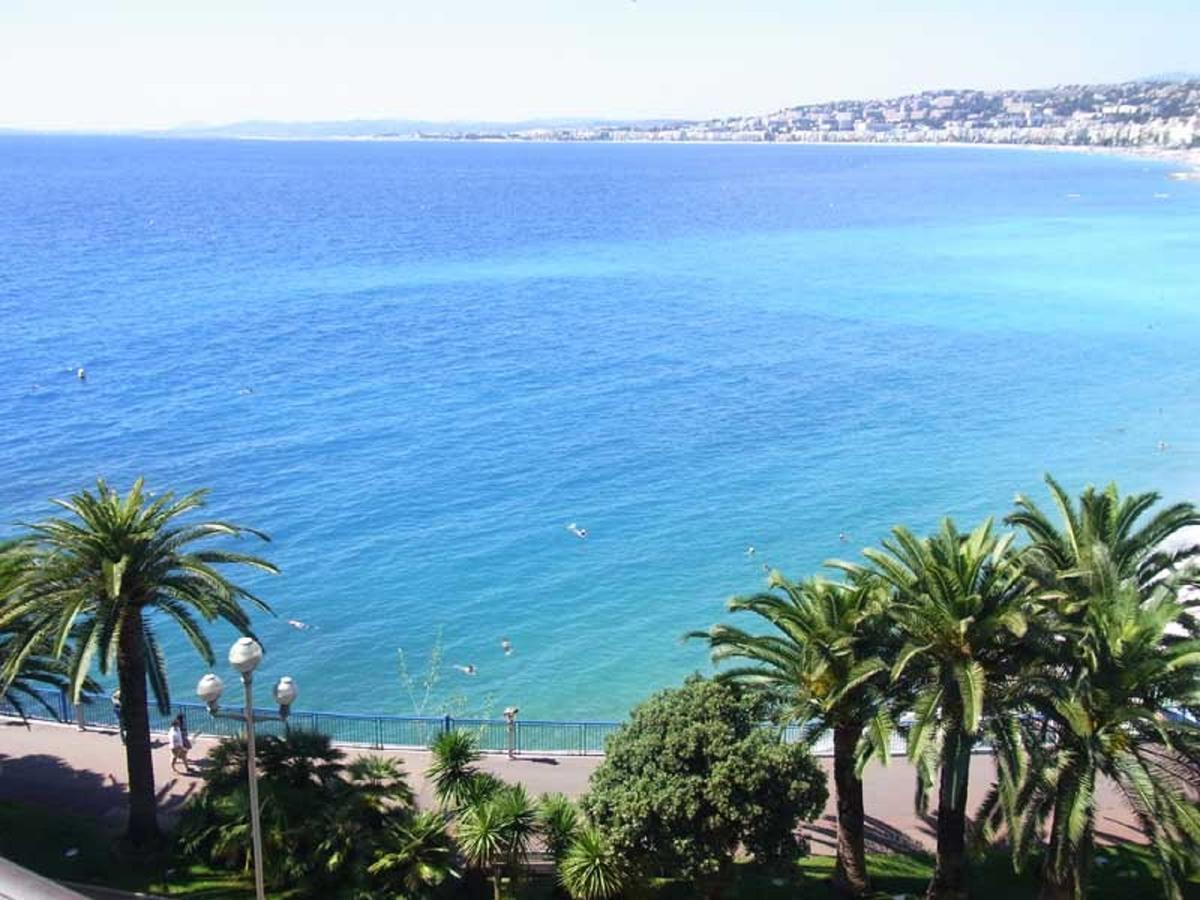 Appartamento Grand H -f2, Face Vieux- Nice, Terrasse, Ascenseur, Climatisation, Terrace - Center